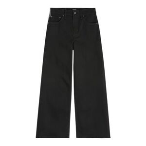 J. Crew Tall black wide-leg crop jean in all-day stretch Jeans Womens NWT